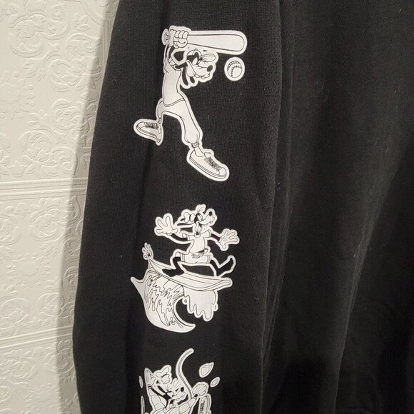 Adidas Originals Goofy Crew Sweatshirt Long Sleeve Shirts Black GD6025 Men Small - Picture 2 of 8